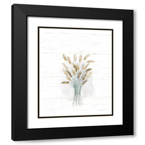 Farmhouse Cotton VII No Words Neutral Black Modern Wood Framed Art Print with Double Matting by Grove, Beth