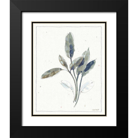 A Country Weekend IV with Navy Black Modern Wood Framed Art Print with Double Matting by Audit, Lisa