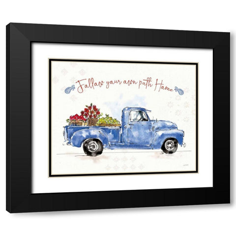 Americana Mood VIII Black Modern Wood Framed Art Print with Double Matting by Tavoletti, Anne