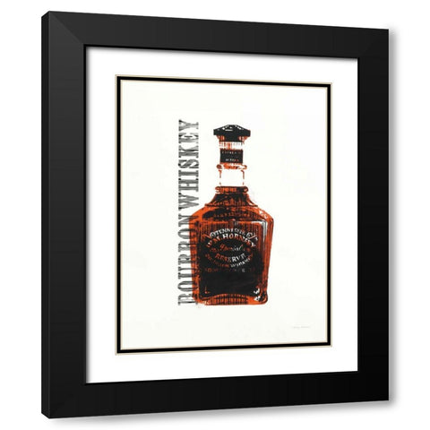 Bourbon Black Modern Wood Framed Art Print with Double Matting by Tillmon, Avery
