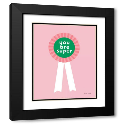 Super Award Black Modern Wood Framed Art Print with Double Matting by Kelle, Ann