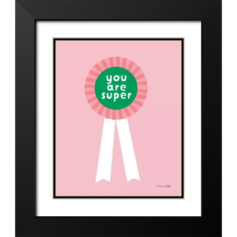 Super Award Black Modern Wood Framed Art Print with Double Matting by Kelle, Ann