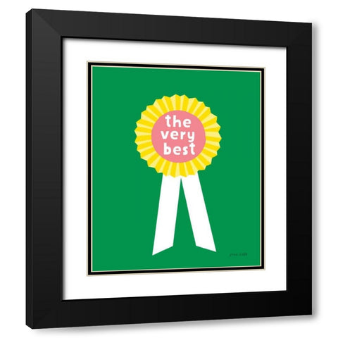 Very Best Award Black Modern Wood Framed Art Print with Double Matting by Kelle, Ann