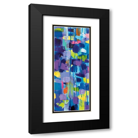 Gaiety III Black Modern Wood Framed Art Print with Double Matting by Vertentes, Jeanette