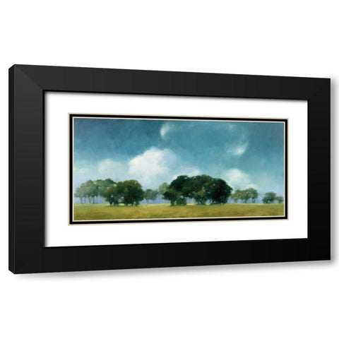 Cloud Dance Black Modern Wood Framed Art Print with Double Matting by Purinton, Julia