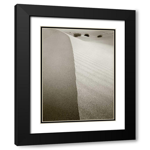Desert Edge Black Modern Wood Framed Art Print with Double Matting by Goldstein, Ed