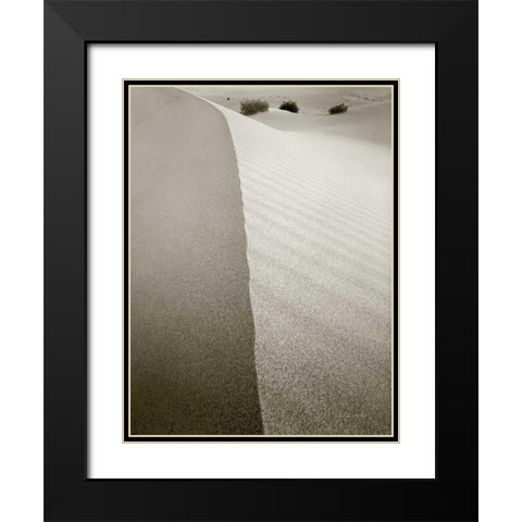 Desert Edge Black Modern Wood Framed Art Print with Double Matting by Goldstein, Ed