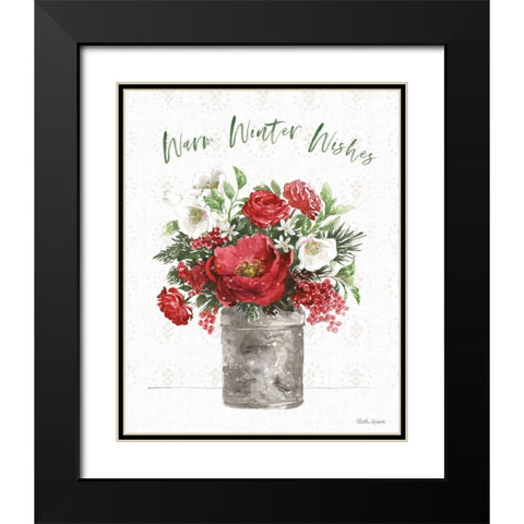 Rustic Season IV Black Modern Wood Framed Art Print with Double Matting by Grove, Beth