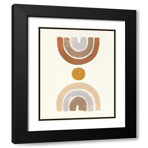 Desert Rainbows I Black Modern Wood Framed Art Print with Double Matting by Hershey, Moira