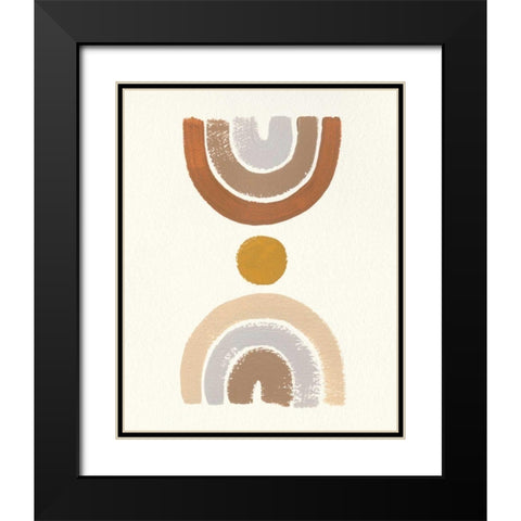 Desert Rainbows I Black Modern Wood Framed Art Print with Double Matting by Hershey, Moira