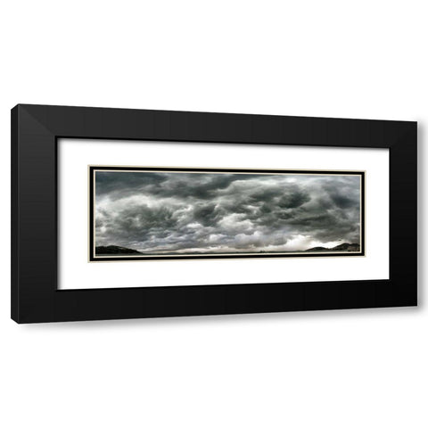 Clouds II Black Modern Wood Framed Art Print with Double Matting by Eichman, Andre