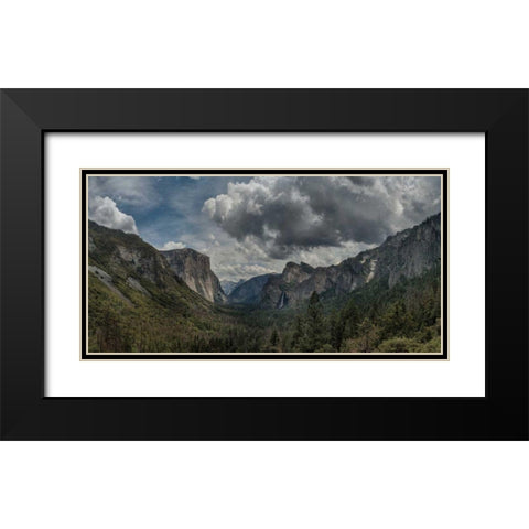 Scenic Landscape III Black Modern Wood Framed Art Print with Double Matting by Eichman, Andre