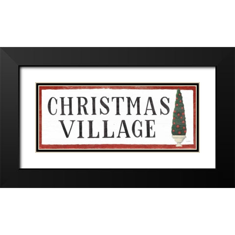 Holiday Moments XI BW Black Modern Wood Framed Art Print with Double Matting by Wiens, James