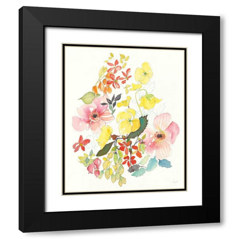 Citrus Summer VI Black Modern Wood Framed Art Print with Double Matting by Rice, Kristy
