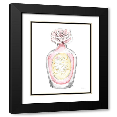 Glamour Pup Perfume I Black Modern Wood Framed Art Print with Double Matting by Grove, Beth