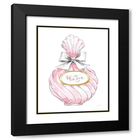Glamour Pup Perfume II Black Modern Wood Framed Art Print with Double Matting by Grove, Beth