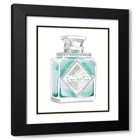 Glamour Pup Perfume III Black Modern Wood Framed Art Print with Double Matting by Grove, Beth