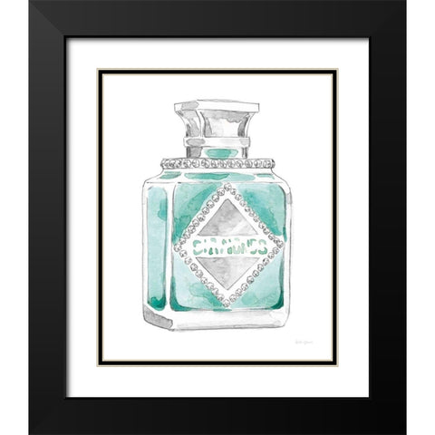 Glamour Pup Perfume III Black Modern Wood Framed Art Print with Double Matting by Grove, Beth