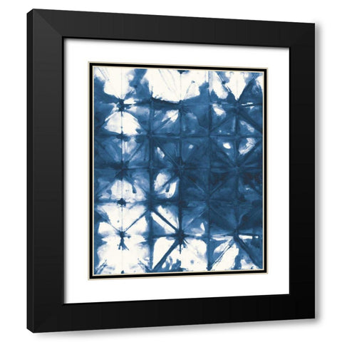 Kanari IV Crop Navy Black Modern Wood Framed Art Print with Double Matting by Averinos, Melissa