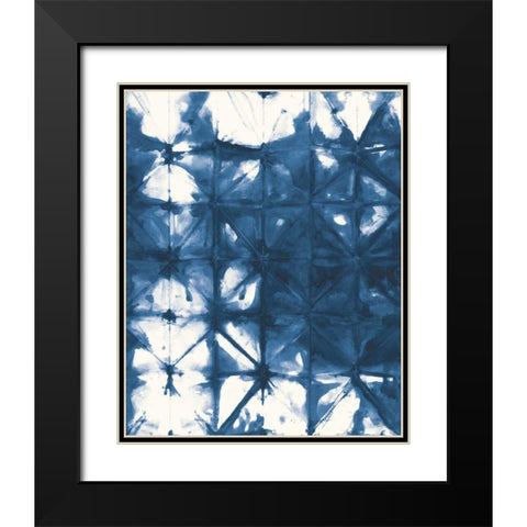 Kanari IV Crop Navy Black Modern Wood Framed Art Print with Double Matting by Averinos, Melissa