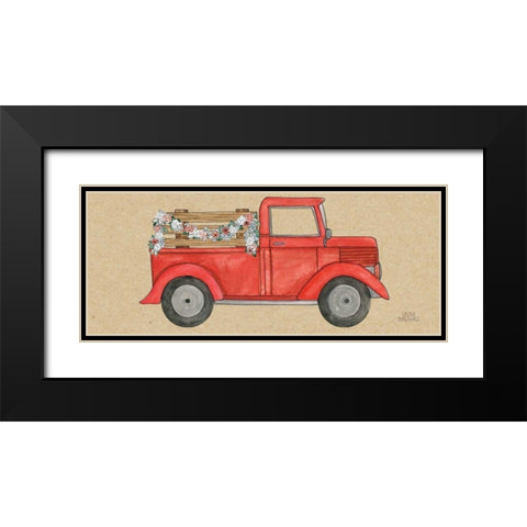 Loads of Love I Crop No Words Black Modern Wood Framed Art Print with Double Matting by Marshall, Laura