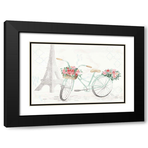 Boho Ride I No Words Black Modern Wood Framed Art Print with Double Matting by June, Dina