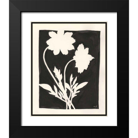 Joyful Spring I Black Black Modern Wood Framed Art Print with Double Matting by Hershey, Moira