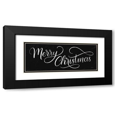 Christmas Sayings II Words Black Modern Wood Framed Art Print with Double Matting by Thorns, Becky