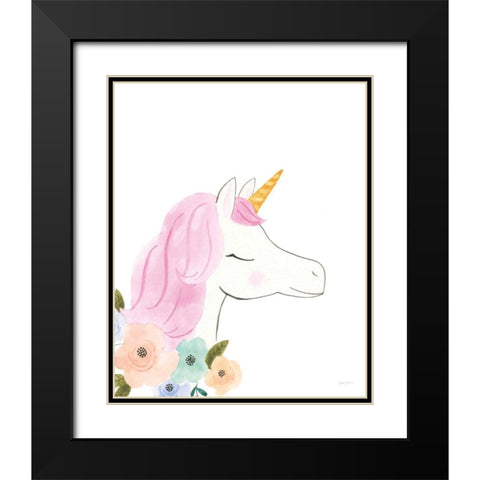 Lets Chase Rainbows IV Black Modern Wood Framed Art Print with Double Matting by Jackson, Jenaya