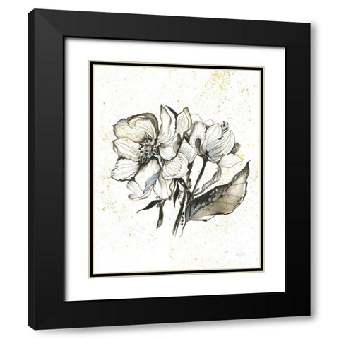 Elegance III MB Black Modern Wood Framed Art Print with Double Matting by Rice, Kristy