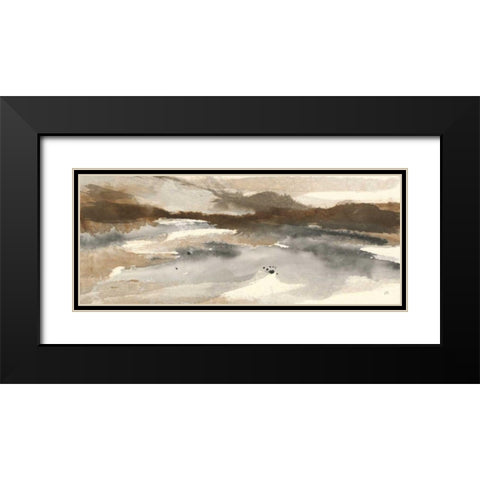 Imagine II Black Modern Wood Framed Art Print with Double Matting by Paschke, Chris