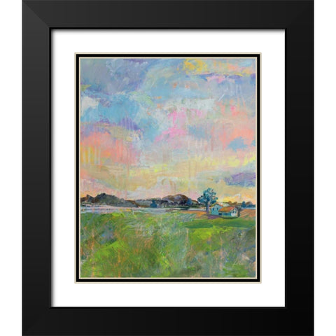 The Farmhouse Black Modern Wood Framed Art Print with Double Matting by Vertentes, Jeanette