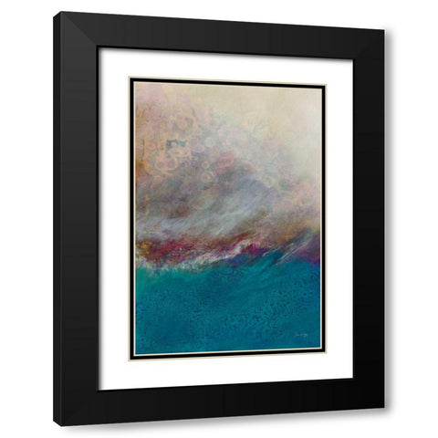 Ocean II Black Modern Wood Framed Art Print with Double Matting by Griggs, Jan