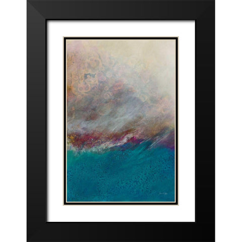 Ocean II Black Modern Wood Framed Art Print with Double Matting by Griggs, Jan