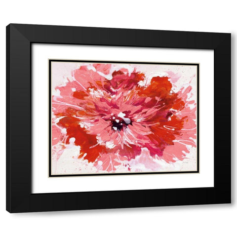 Color in Bloom Black Modern Wood Framed Art Print with Double Matting by Griggs, Jan