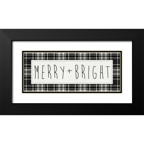 Cozy Christmas I Black Modern Wood Framed Art Print with Double Matting by Wild Apple Portfolio