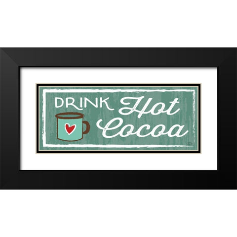 Comfy Camping X Black Modern Wood Framed Art Print with Double Matting by Averinos, Melissa