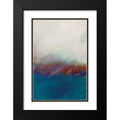 Ocean III Black Modern Wood Framed Art Print with Double Matting by Griggs, Jan