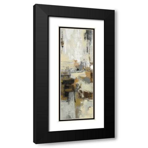 Lava and Steam III Black Modern Wood Framed Art Print with Double Matting by Vassileva, Silvia