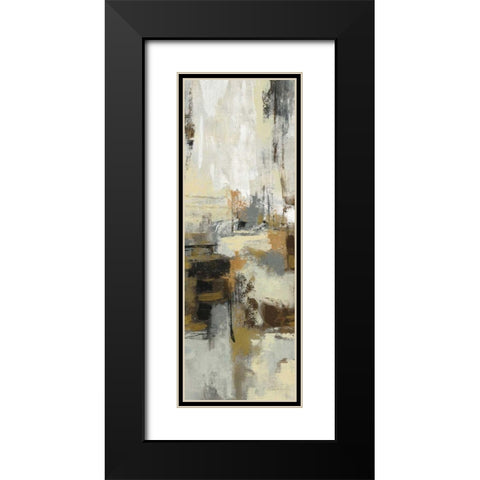 Lava and Steam III Black Modern Wood Framed Art Print with Double Matting by Vassileva, Silvia