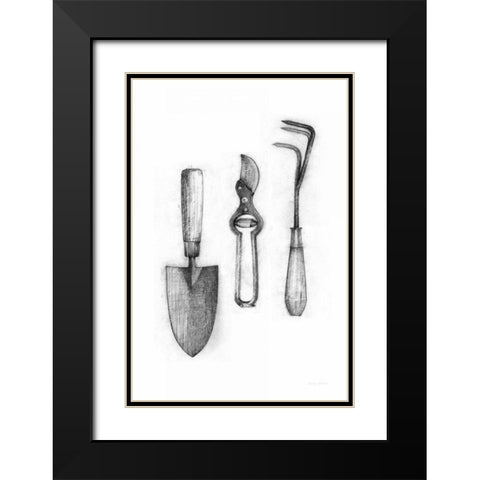 Farm and Garden V Black Modern Wood Framed Art Print with Double Matting by Tillmon, Avery