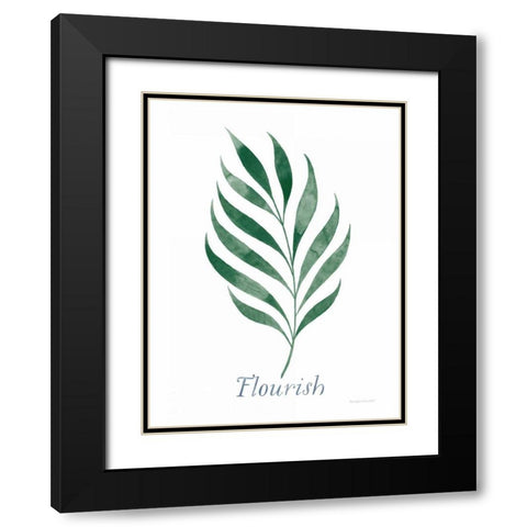 Botanic Inspiration I Black Modern Wood Framed Art Print with Double Matting by Snowdon, Alexandra