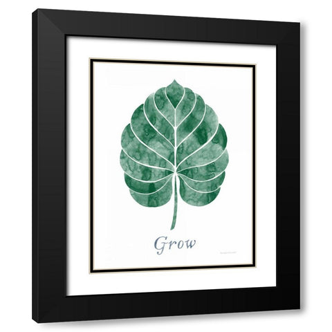 Botanic Inspiration III Black Modern Wood Framed Art Print with Double Matting by Snowdon, Alexandra