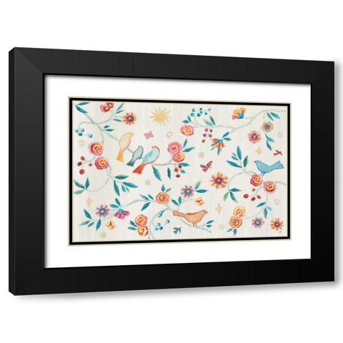 My Bohemian Life I Black Modern Wood Framed Art Print with Double Matting by Brissonnet, Daphne