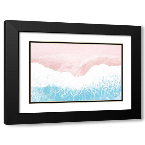 Sky Seaview II No Umbrellas Black Modern Wood Framed Art Print with Double Matting by Wiens, James