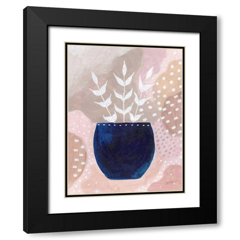 Sweet Love II Black Modern Wood Framed Art Print with Double Matting by Mack, Lynn