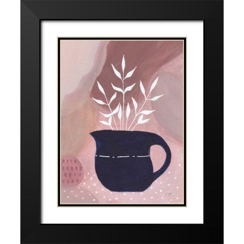 Sweet Love III Black Modern Wood Framed Art Print with Double Matting by Mack, Lynn