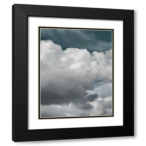 Clouds III Bright Crop I Black Modern Wood Framed Art Print with Double Matting by Eichman, Andre