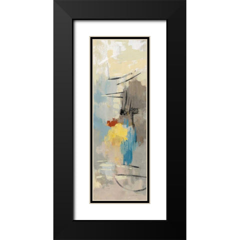 Sail Away II Black Modern Wood Framed Art Print with Double Matting by Vassileva, Silvia