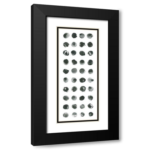 Markmaking Panel I Black Modern Wood Framed Art Print with Double Matting by Averinos, Melissa